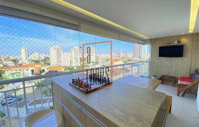 Imagem: O apartamento possui 3 Dormitórios, 3 Banheiros, 2 Vagas na