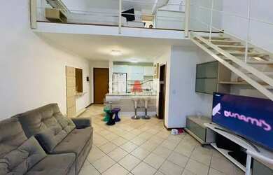 Imagem: O apartamento possui 1 Dormitório, 1 Banheiro, 1 Vaga na garagem