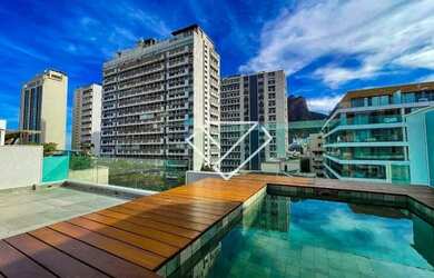 Imagem: O apartamento na cobertura possui 3 Dormitórios, 3 Banheiros