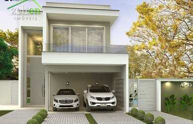 Imagem: A casa em condomínio possui 3 Dormitórios, 3 Banheiros, 2