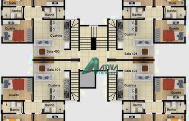 Imagem 12: Cobertura à venda, 77 m² por R$ 555.000,00 - Santa Branca - Belo Horizonte/MG