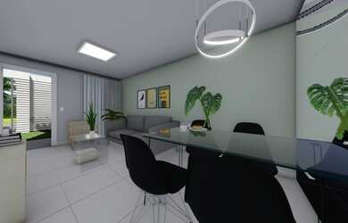 Imagem: A casa possui 2 Dormitórios, 2 Banheiros, 1 Vaga na garagem