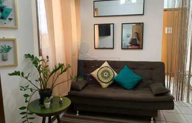 Imagem: O apartamento possui 1 Dormitório, 1 Banheiro, 1 Vaga na garagem