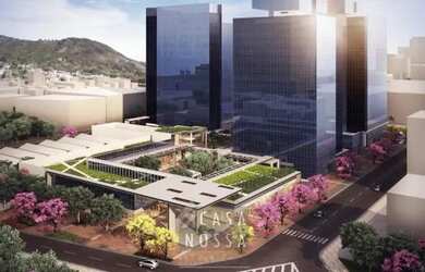 Imagem: O depósito possui 2 Vagas na garagem, 45m² de Área e está