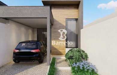 Imagem: A casa possui 3 Dormitórios, 2 Banheiros, 105m² de Área