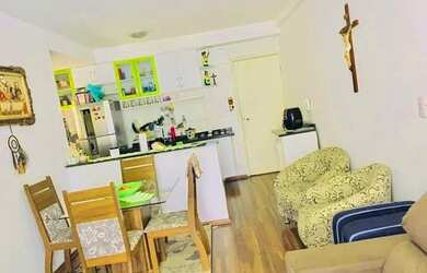 Imagem: O apartamento possui 3 Dormitórios, 2 Banheiros, 1 Vaga na