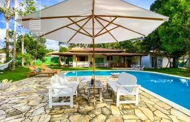 Imagem 1: CASA RECANTO DO SOSSEGO. Piscina, Churrasqueira, Ar-condicionadoe300m²...
