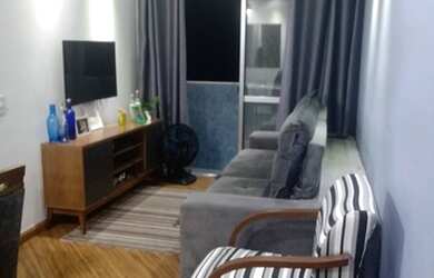 Imagem: O apartamento possui 3 Dormitórios, 1 Banheiro, 1 Vaga na garagem