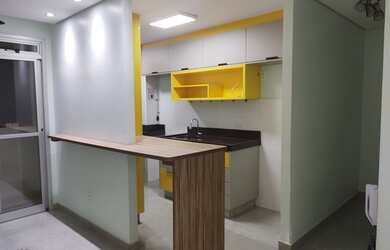 Imagem: O apartamento possui 2 Dormitórios, 2 Banheiros, 2 Vagas na