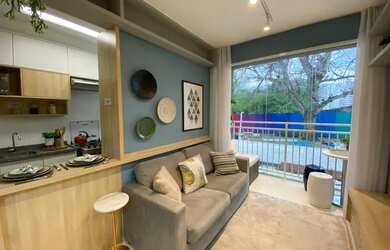 Imagem: O apartamento à venda possui 2 Dormitórios, 2 Banheiros, 1