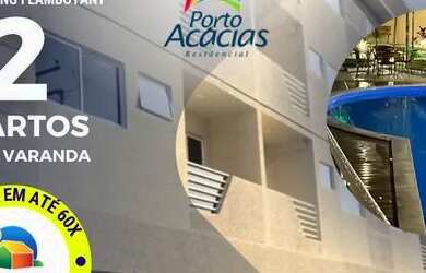 Imagem: O apartamento possui 2 Dormitórios, 2 Banheiros, 1 Vaga na