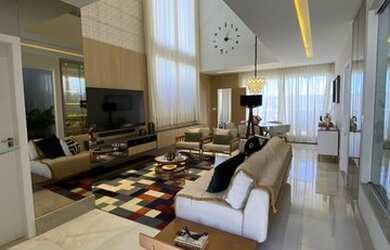 Imagem: A casa em condomínio possui 4 Dormitórios, 5 Banheiros, 4