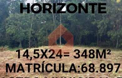 Imagem: O terreno possui 348m² de Área e está localizado em Três