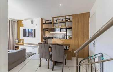 Imagem: O apartamento na cobertura possui 3 Dormitórios, 2 Banheiros