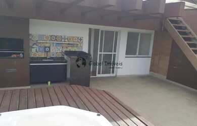 Imagem: O apartamento na cobertura possui 3 Dormitórios, 3 Banheiros