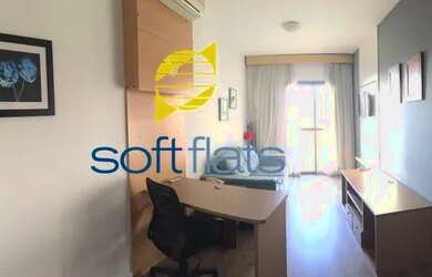 Imagem: O studio possui 1 Dormitório, 1 Banheiro, 1 Vaga na garagem