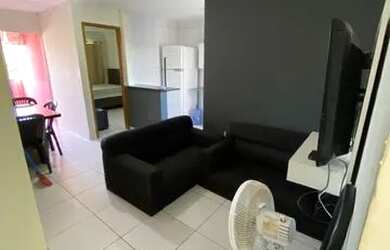 Imagem: O apartamento possui 2 Dormitórios, 1 Banheiro, 1 Vaga na garagem