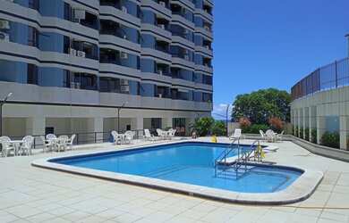 Imagem: O apartamento possui 1 Dormitório, 1 Banheiro, 1 Vaga na garagem