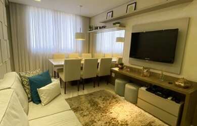 Imagem: O apartamento na cobertura possui 3 Dormitórios, 2 Banheiros