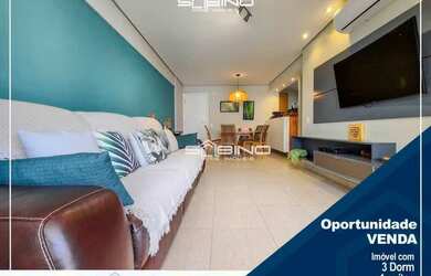 Imagem: O apartamento possui 3 Dormitórios, 3 Banheiros, 2 Vagas na