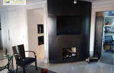 Imagem: O apartamento na cobertura possui 4 Dormitórios, 5 Banheiros