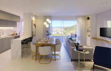 Imagem: O apartamento possui 3 Dormitórios, 2 Banheiros, 1 Vaga na