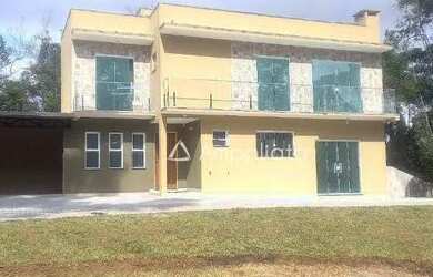 Imagem: A casa em condomínio possui 3 Dormitórios, 1 Banheiro, 5 Vagas