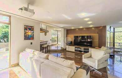 Imagem: O apartamento na cobertura possui 5 Dormitórios, 5 Banheiros