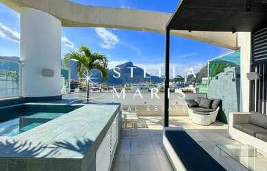 Imagem: O apartamento na cobertura possui 3 Dormitórios, 3 Banheiros