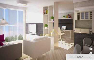 Imagem: O apartamento na cobertura possui 3 Dormitórios, 3 Banheiros