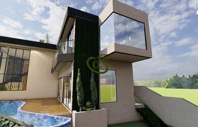 Imagem: A casa em condomínio possui 3 Dormitórios, 5 Banheiros, 4