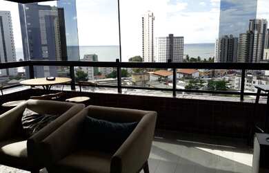 Imagem 1: Apto Edf Camila Lúcia alto padrão com vista para o mar R$ 670 mil