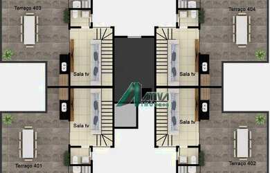 Imagem 13: Cobertura à venda, 77 m² por R$ 555.000,00 - Santa Branca - Belo Horizonte/MG