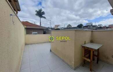 Imagem: O apartamento na cobertura possui 2 Dormitórios, 1 Banheiro