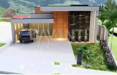 Imagem: A casa em condomínio possui 3 Dormitórios, 5 Banheiros, 4