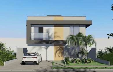 Imagem: A casa em condomínio possui 3 Dormitórios, 4 Banheiros, 4