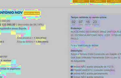 Imagem 6: Galpão à venda, 1323 m² por R$ 123.060,00 - Estância Balneária Antonio...