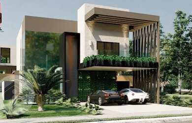 Imagem: A casa em condomínio possui 3 Dormitórios, 2 Banheiros, 4