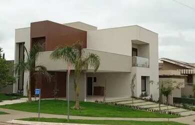 Imagem: A casa em condomínio possui 4 Dormitórios, 5 Banheiros, 5