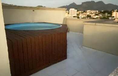 Imagem: O apartamento na cobertura possui 2 Dormitórios, 1 Banheiro