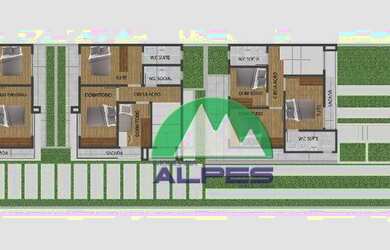 Imagem 5: Sobrado à venda, 159 m² por R$ 659.000,00 - Xaxim - Curitiba/PR
