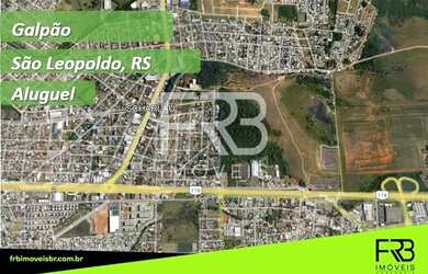 Imagem: O depósito possui 3100m² de Área e está localizado em Scharlau