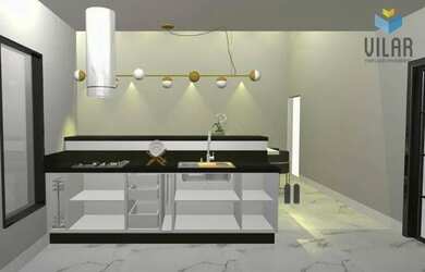 Imagem 7: Casa com 3 dormitórios à venda, 180 m² por R$ 1.400.000 - Residencial...