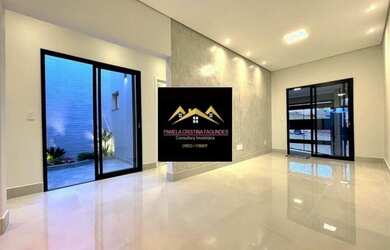 Imagem: A casa possui 3 Dormitórios, 2 Banheiros, 2 Vagas na garagem