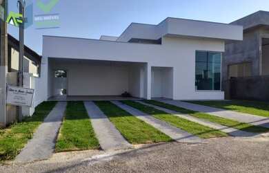 Imagem: A casa em condomínio possui 4 Dormitórios, 5 Banheiros, 4