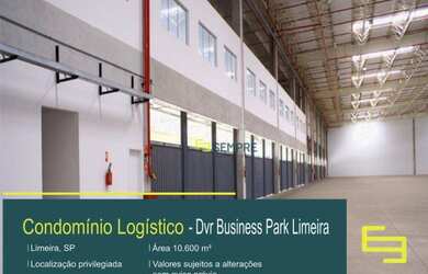 Imagem: O depósito possui 10.600m² de Área e está localizado em