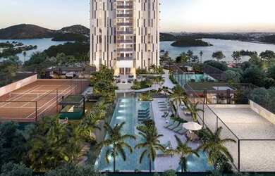 Imagem: O apartamento possui 4 Dormitórios, 5 Banheiros, 4 Vagas na