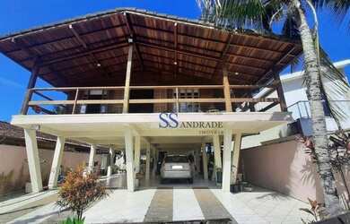 Imagem: A casa possui 3 Dormitórios, 1 Banheiro, 5 Vagas na garagem