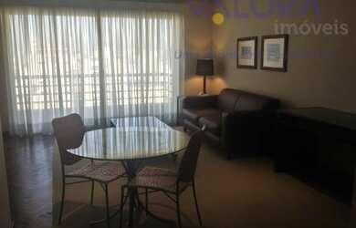 Imagem: O studio para alugar possui 1 Dormitório, 1 Banheiro, 1 Vaga