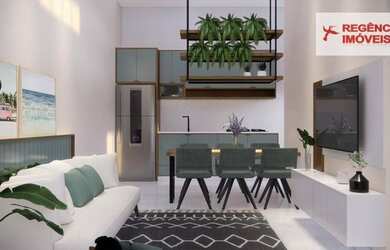 Imagem 3: Casa com 2 dormitórios à venda, 66 m² por R$ 327.000,00 - Praia do Ervino - São Francisco